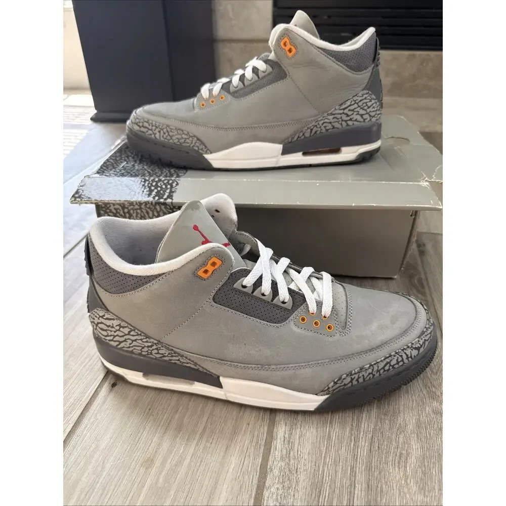 Size 11.5 - Jordan 3 Retro Cool Grey CT8532-012 OG Box